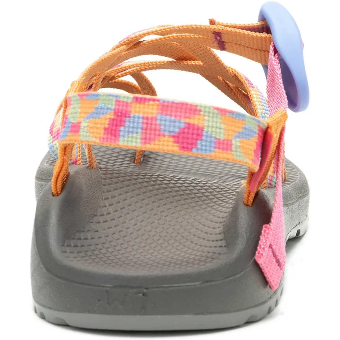 Women Chaco Z Adjustable Sandals Zx2 Cloud Dual Adjustable Straps Cushioned Sandal Candy Sorbet