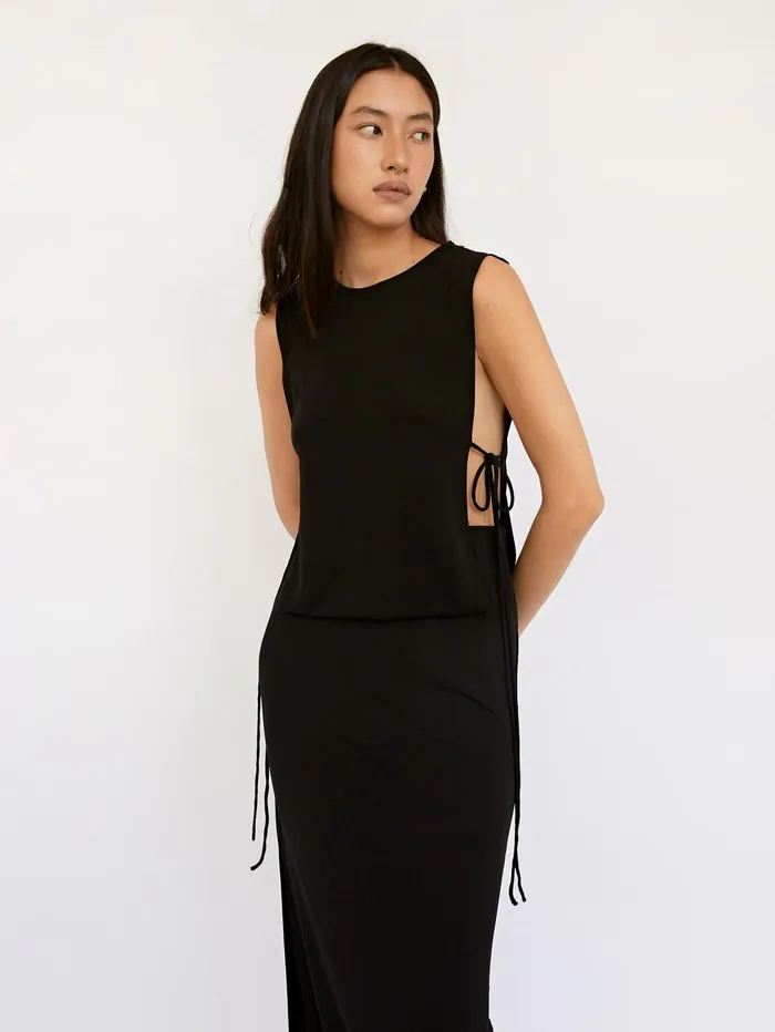 Women Christopher Esber 8211 Separation Gown In Black The UNDONE Dresses
