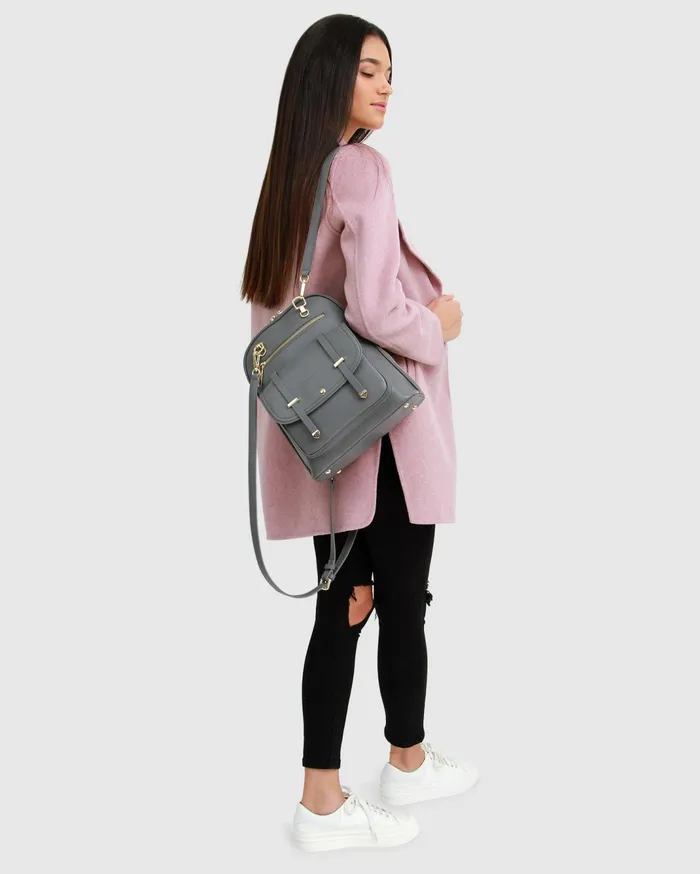Women Coats and Jackets Belle and Bloom ExBoyfriend Wool Blend Oversized Jacket 8211 Lilac