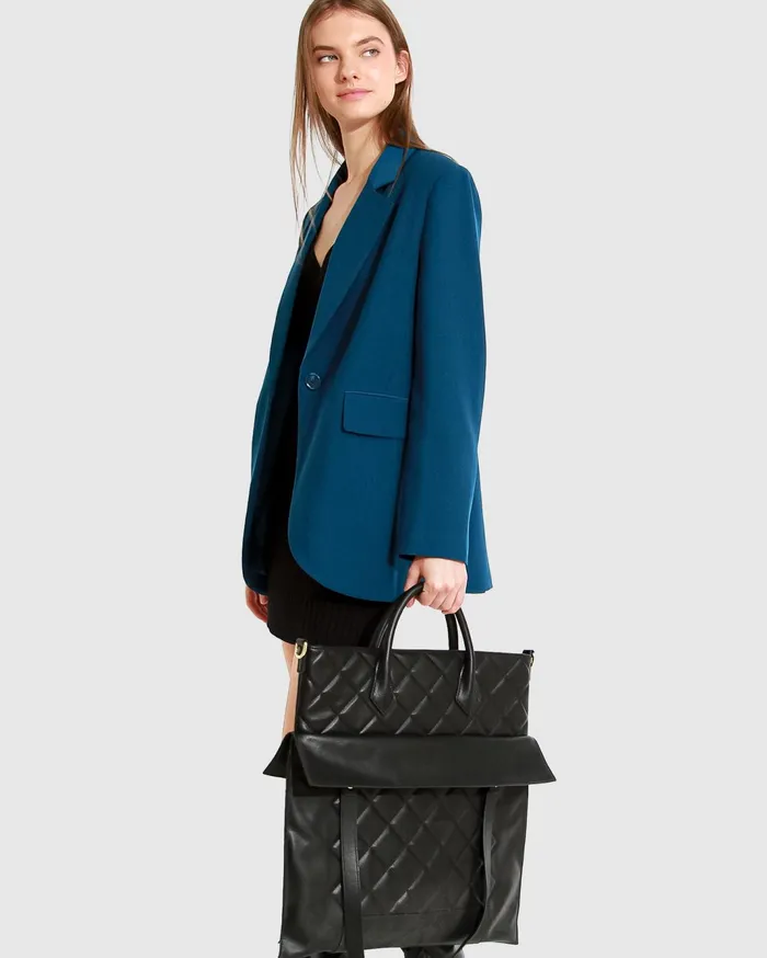 Women Coats and Jackets Belle and Bloom Unchained Heart Blazer 8211 Dark Teal