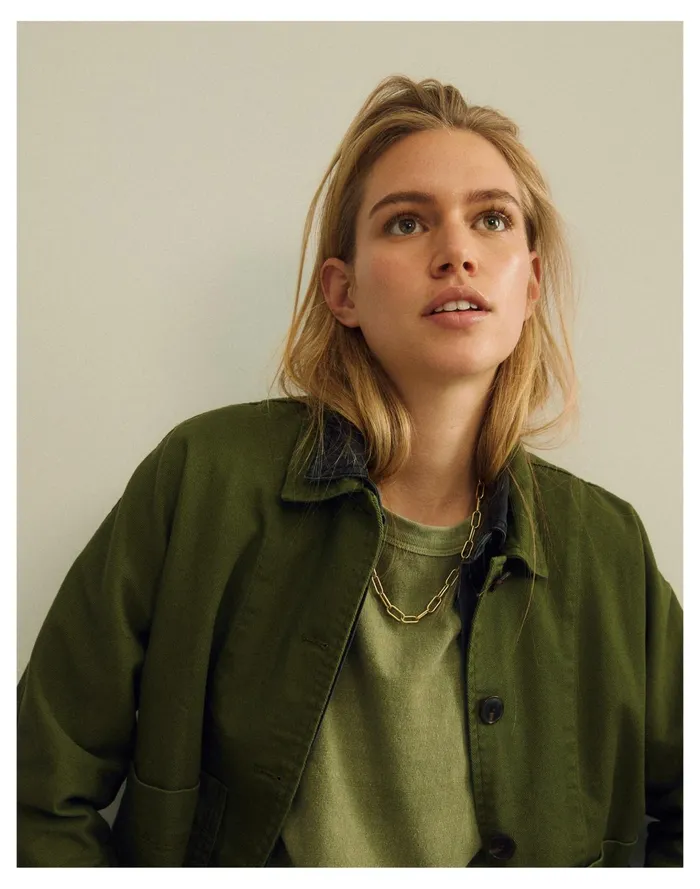 Women Convertible Medium Paperclip Chain Necklace Vintage Gold Madewell Necklaces Women Convertible Medium Paperclip Chain Necklace Vintage Gold Madewell Necklaces