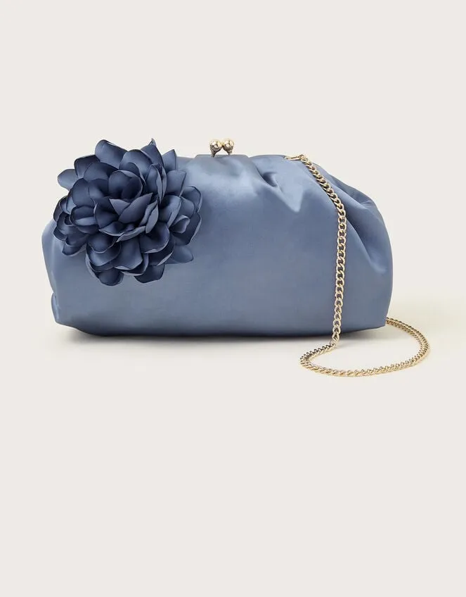 Women Corsage Satin Bag Monsoon Bags and Purses