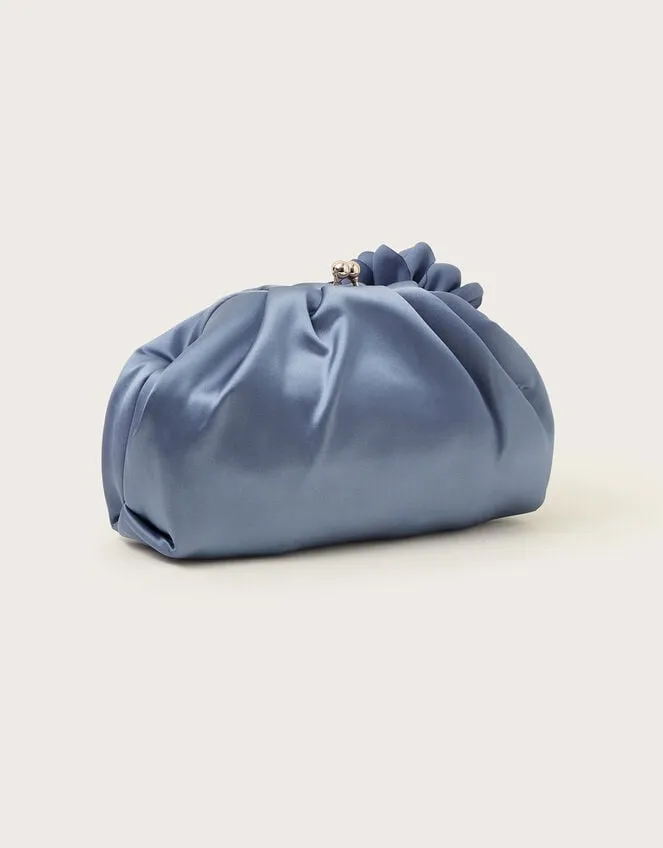 Women Corsage Satin Bag Monsoon Bags and Purses