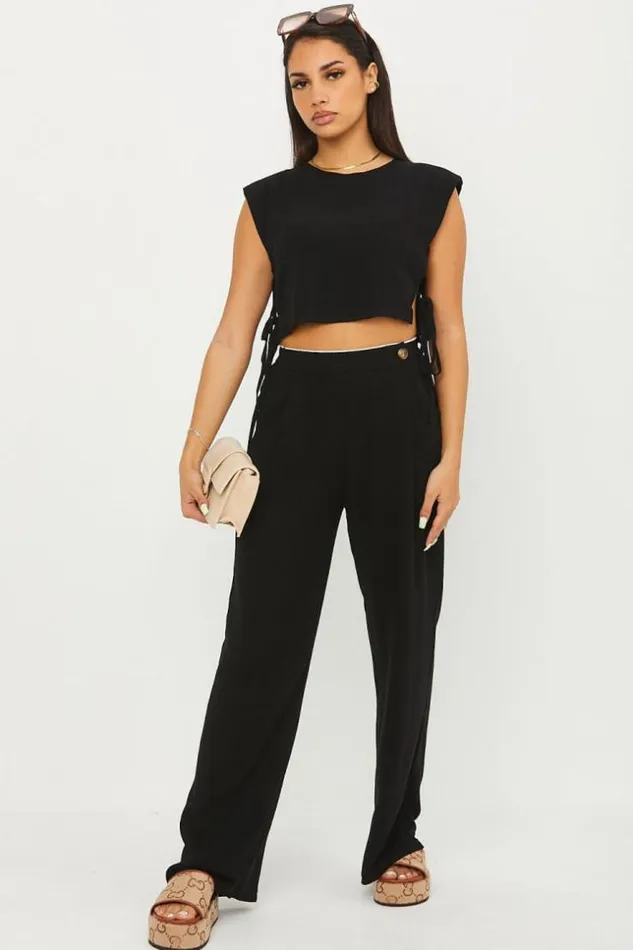 Women Crop Top Noir A Nou Sur Les Cts Black Brentiny Paris Top And Tank Tops Women Crop Top Noir A Nou Sur Les Cts Black Brentiny Paris Top And Tank Tops