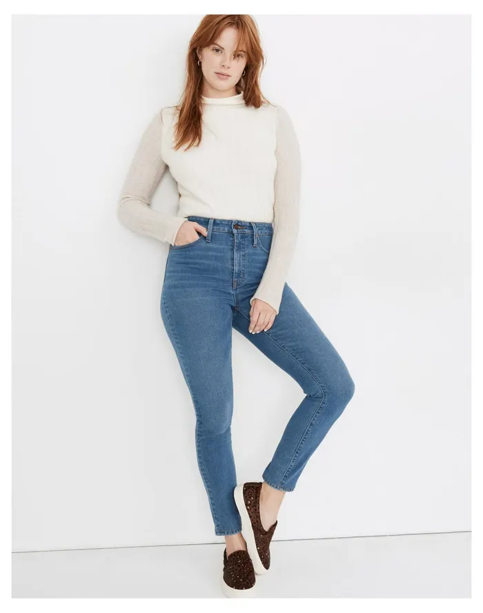 Women Curvy High Rise Skinny Jeans In Astoria Wash Astoria Wash Madewell Jeans