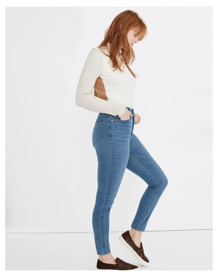 Women Curvy High Rise Skinny Jeans In Astoria Wash Astoria Wash Madewell Jeans