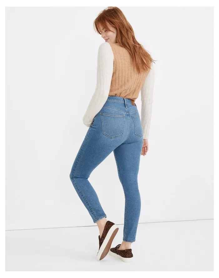 Women Curvy High Rise Skinny Jeans In Astoria Wash Astoria Wash Madewell Jeans