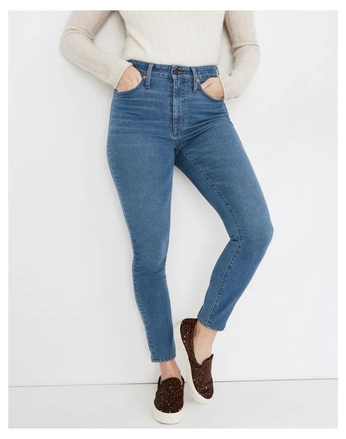 Women Curvy High Rise Skinny Jeans In Astoria Wash Astoria Wash Madewell Jeans