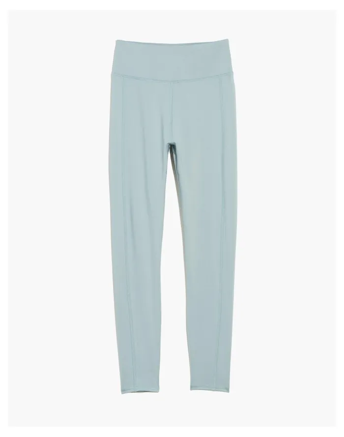 Women Curvy MWL Flex High Rise 25034 Leggings Blue Horizon Madewell MWL Athleisure Women Curvy MWL Flex High Rise 25034 Leggings Blue Horizon Madewell MWL Athleisure