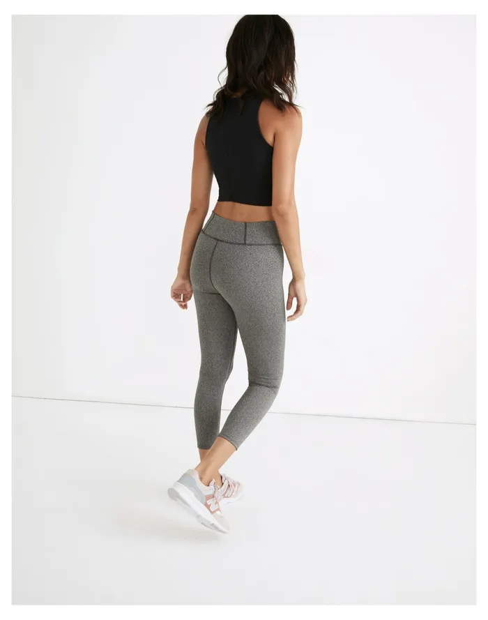 Women Curvy MWL Form High Rise 23034 Leggings In Heathered Charcoal Hthr Charcoal Madewell Activewear Women Curvy MWL Form High Rise 23034 Leggings In Heathered Charcoal Hthr Charcoal Madewell Activewear