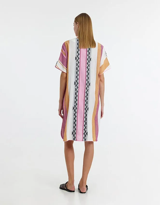 Women Devotion Twins Jacquard Tunic Multi Monsoon Dresses