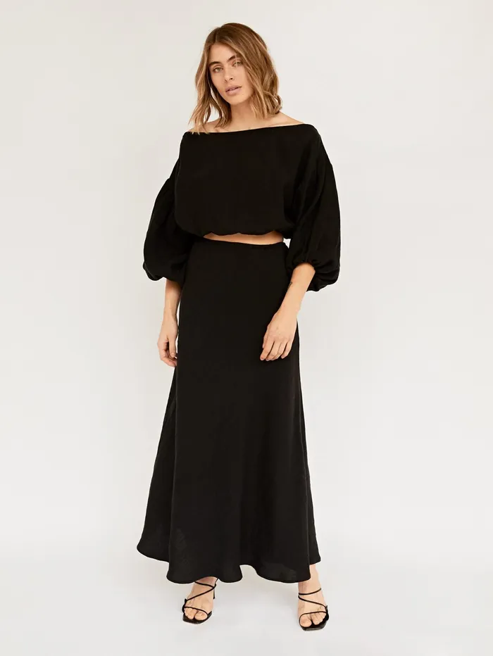 Women Dominique Healy 8211 Wray Skirt In Black The UNDONE Skirts
