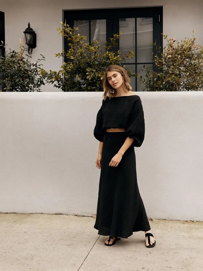 Women Dominique Healy 8211 Wray Skirt In Black The UNDONE Skirts