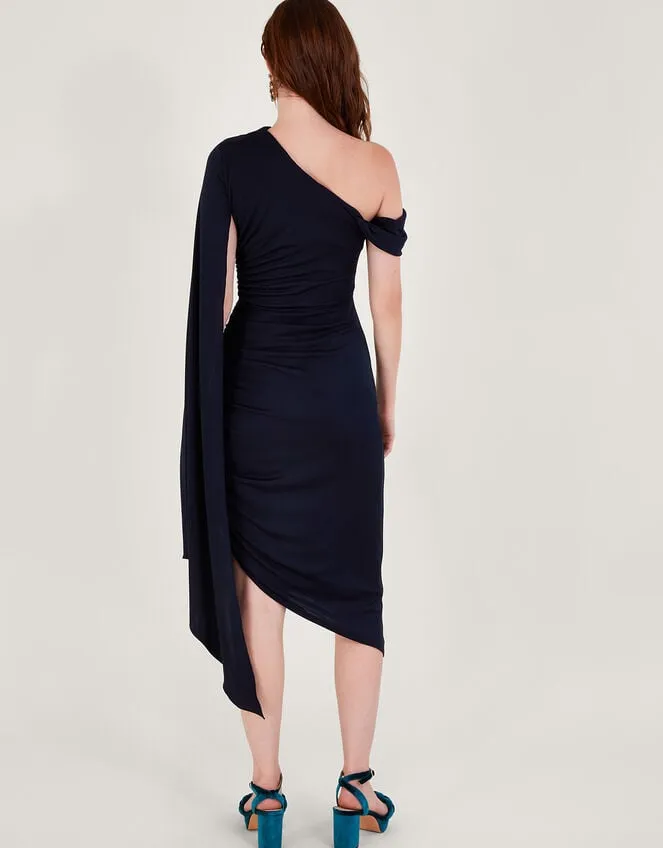 Women Dora Drape Dress Blue Monsoon Occasionwear