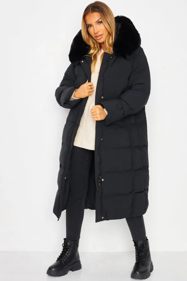 Women Doudoune Longue Noire Capuche Black Brentiny Paris Parkas And Down Jackets Women Doudoune Longue Noire Capuche Black Brentiny Paris Parkas And Down Jackets