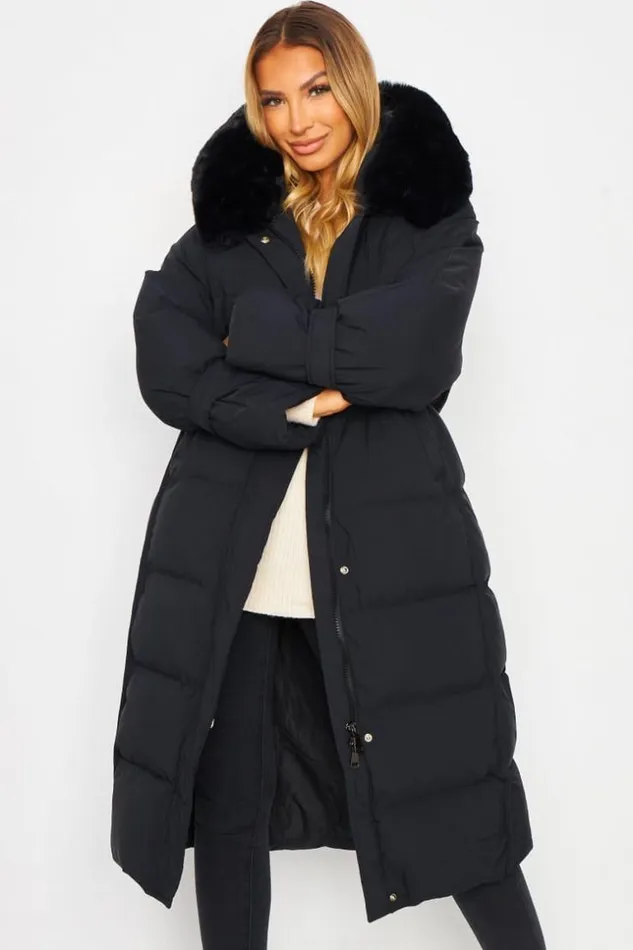 Women Doudoune Longue Noire Capuche Black Brentiny Paris Parkas And Down Jackets Women Doudoune Longue Noire Capuche Black Brentiny Paris Parkas And Down Jackets