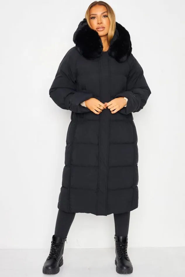 Women Doudoune Longue Noire Capuche Black Brentiny Paris Parkas And Down Jackets Women Doudoune Longue Noire Capuche Black Brentiny Paris Parkas And Down Jackets