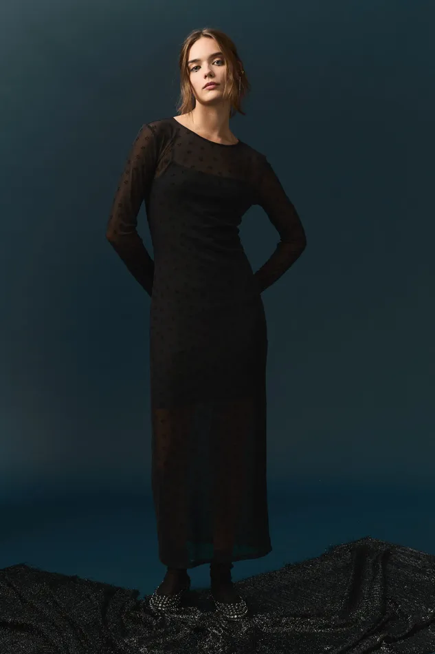 Women Dress Hena Noir Robe Coupe Prs Du Corps Noire Des Petits Hauts Dresses and Skirts