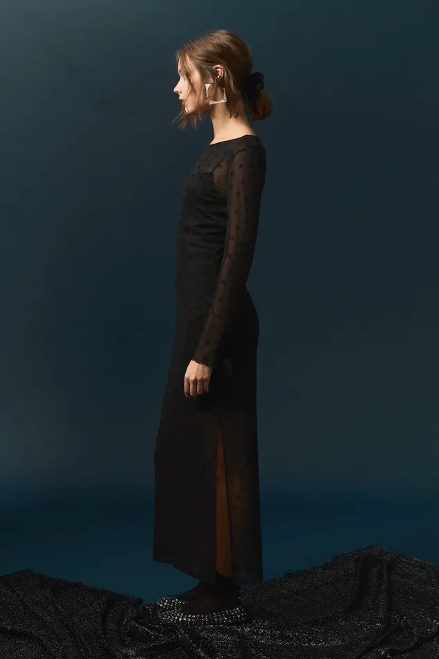Women Dress Hena Noir Robe Coupe Prs Du Corps Noire Des Petits Hauts Dresses and Skirts