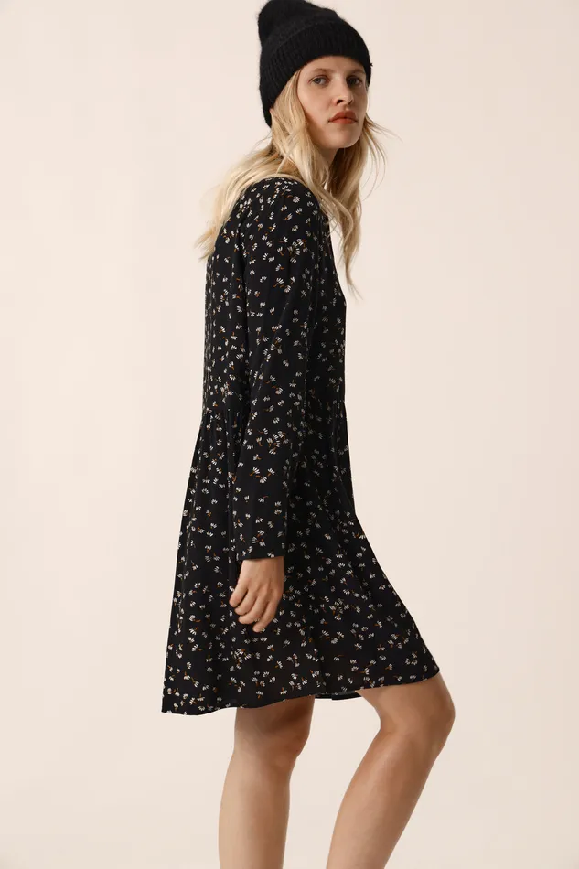 Women Dress Valencia Flit Robe Viscose Multicolore Des Petits Hauts Dresses and Skirts