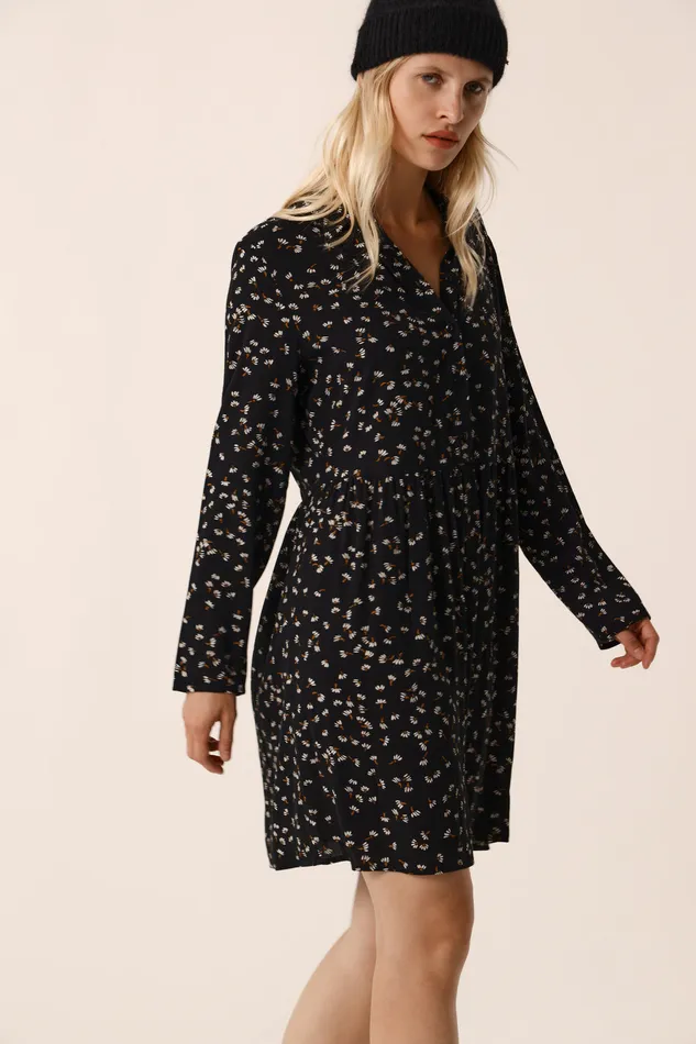 Women Dress Valencia Flit Robe Viscose Multicolore Des Petits Hauts Dresses and Skirts