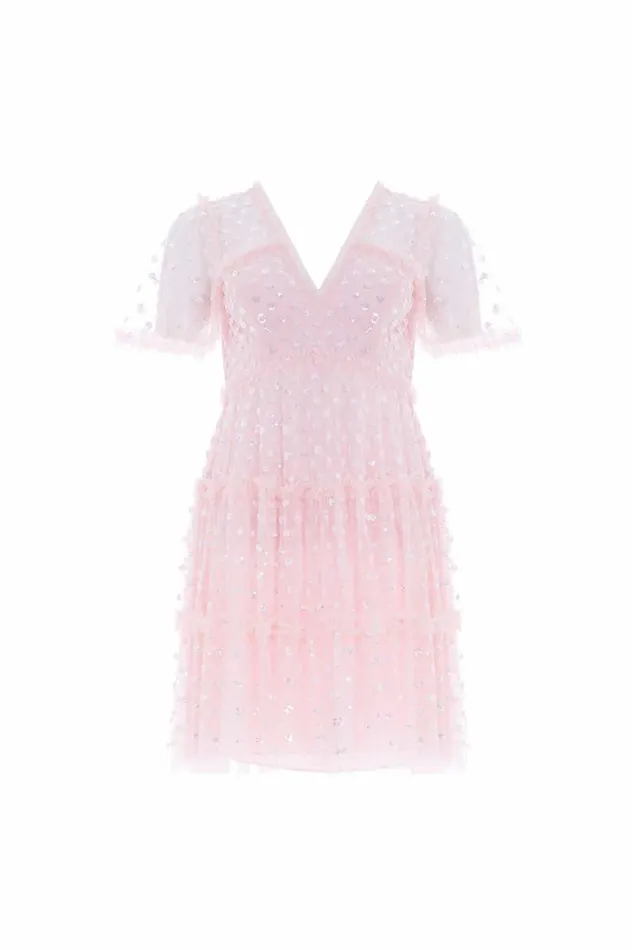 Women Embellished Dresses Needle and Thread Thea Mini Dress Pink Women Embellished Dresses Needle and Thread Thea Mini Dress Pink