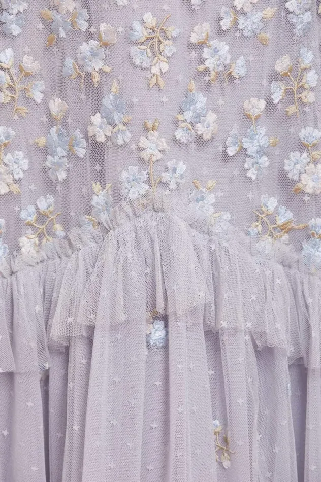 Women Embroidered Dresses Needle and Thread Evening Primrose Ballerina Dress Blue Women Embroidered Dresses Needle and Thread Evening Primrose Ballerina Dress Blue