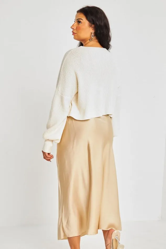 Women Ensemble 2 Pices Pull Jupe Bimatire Beige Beige Brentiny Paris Sweaters and Sweatshirts Women Ensemble 2 Pices Pull Jupe Bimatire Beige Beige Brentiny Paris Sweaters and Sweatshirts
