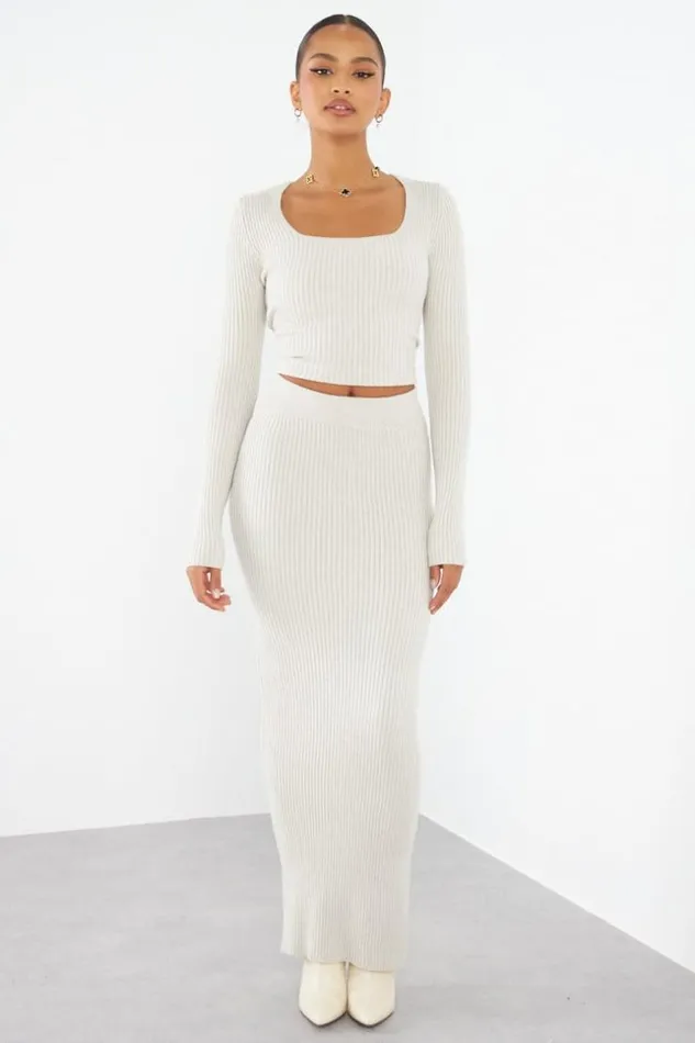 Women Ensemble 2 Pices Pull Jupe Moulant Beige Beige Brentiny Paris Sweaters and Sweatshirts Women Ensemble 2 Pices Pull Jupe Moulant Beige Beige Brentiny Paris Sweaters and Sweatshirts