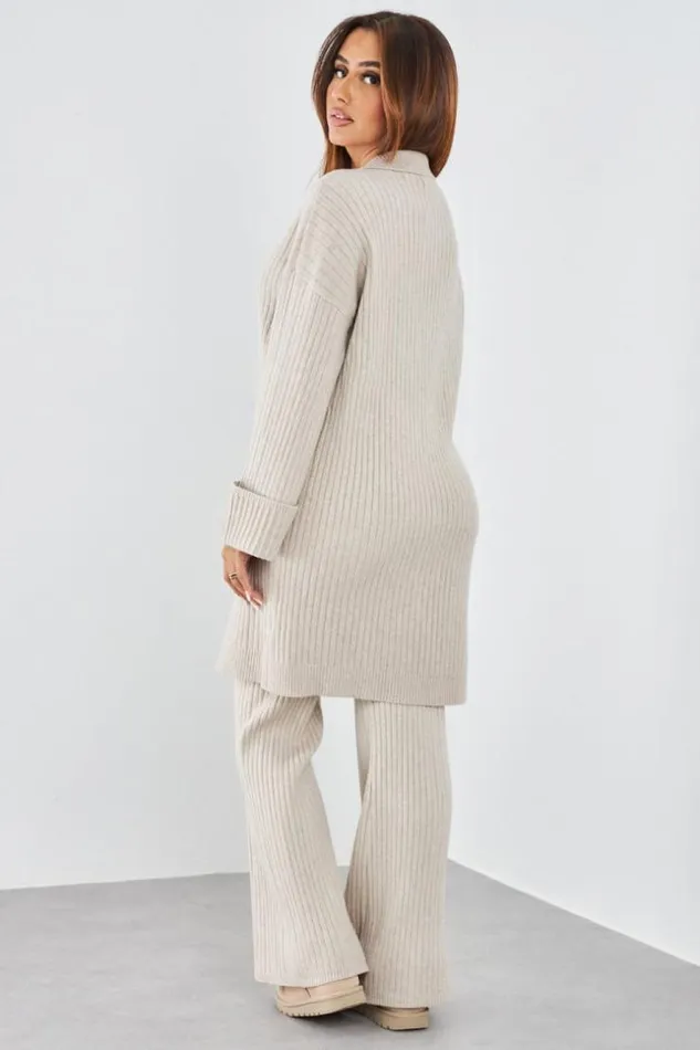 Women Ensemble 2 Pices Pull Pantalon Ctel Taupe Darkbeige Brentiny Paris Sweaters and Sweatshirts Women Ensemble 2 Pices Pull Pantalon Ctel Taupe Darkbeige Brentiny Paris Sweaters and Sweatshirts