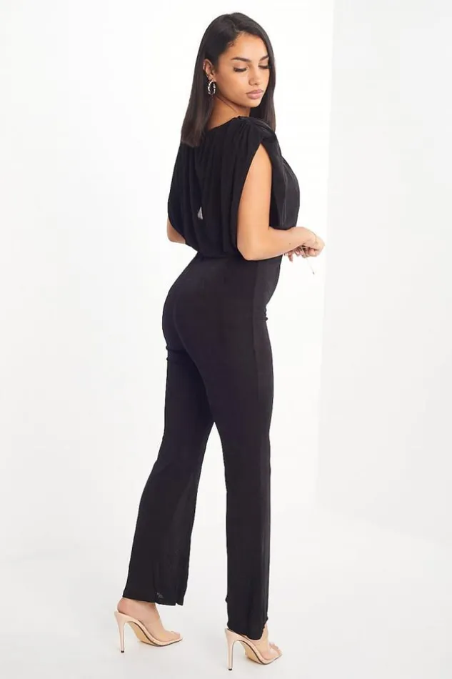 Women Ensemble 2 Pices Top Pantalon Noir Black Brentiny Paris Sets With Top Bottoms Women Ensemble 2 Pices Top Pantalon Noir Black Brentiny Paris Sets With Top Bottoms