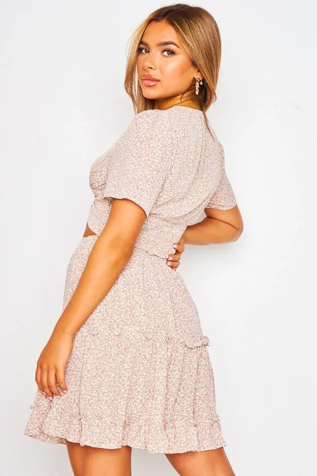 Women Ensemble Rose Fleurs Blanches Top Jupe White Brentiny Paris Top And Tank Tops Women Ensemble Rose Fleurs Blanches Top Jupe White Brentiny Paris Top And Tank Tops