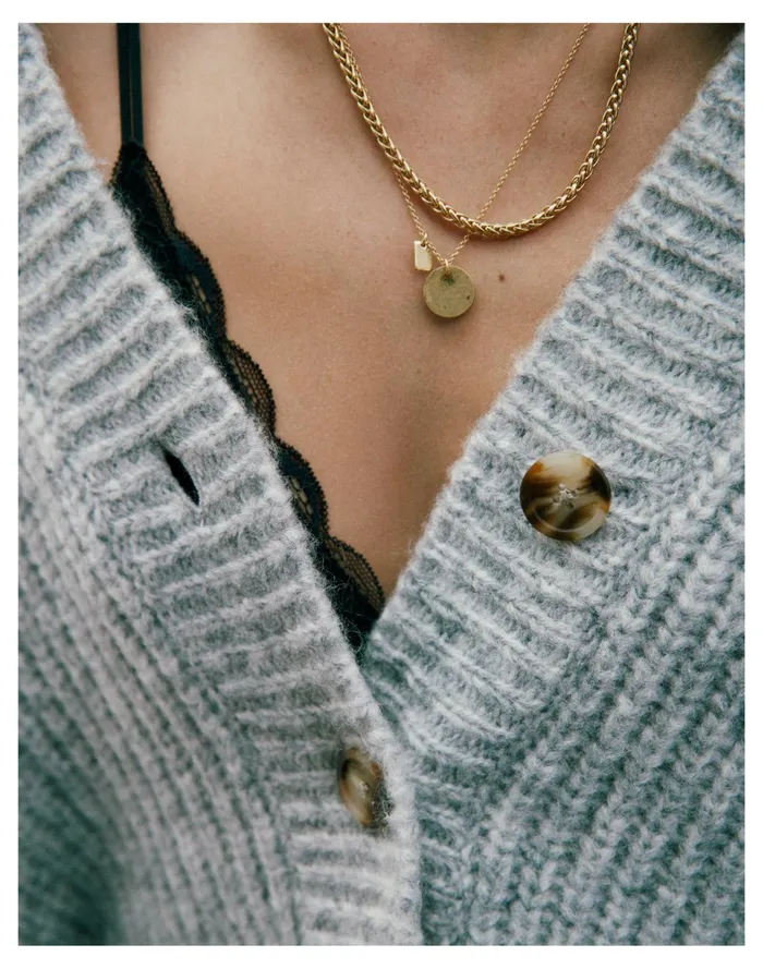 Women Etched Coin Necklace Set Vintage Gold Madewell Necklaces Women Etched Coin Necklace Set Vintage Gold Madewell Necklaces
