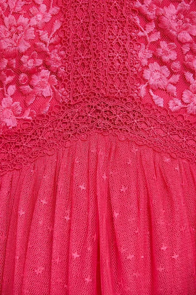 Women Exclusives Needle and Thread Celestia Ribbon Bodice Ankle Gown Pink Women Exclusives Needle and Thread Celestia Ribbon Bodice Ankle Gown Pink