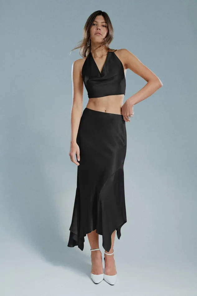 Women Fashion Tops Bardot Pepito Cowl Neck Top In Black Black Women Fashion Tops Bardot Pepito Cowl Neck Top In Black Black