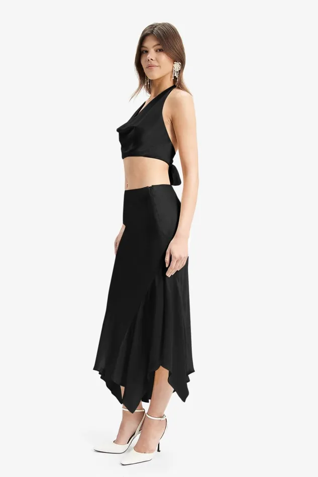 Women Fashion Tops Bardot Pepito Cowl Neck Top In Black Black Women Fashion Tops Bardot Pepito Cowl Neck Top In Black Black