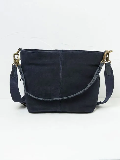 Women Fatface Bags and Wallets Blue The Valletta Bag