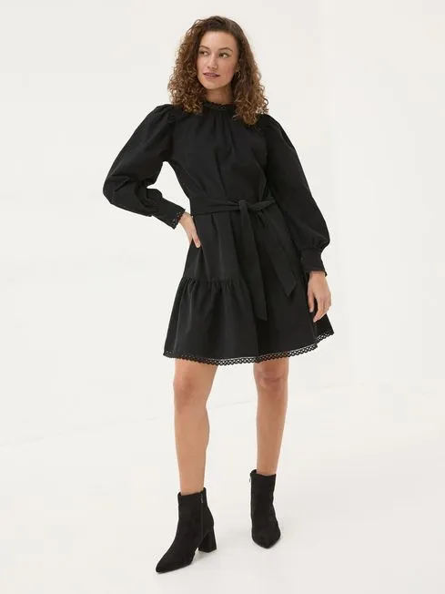 Women Fatface Dresses Black Adley Cord 100 Cotton Dress Women Fatface Dresses Black Adley Cord 100 Cotton Dress
