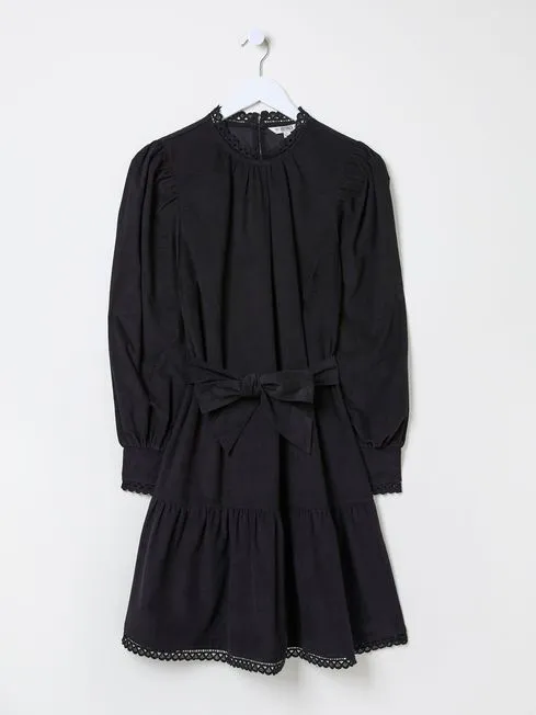 Women Fatface Dresses Black Adley Cord 100 Cotton Dress Women Fatface Dresses Black Adley Cord 100 Cotton Dress