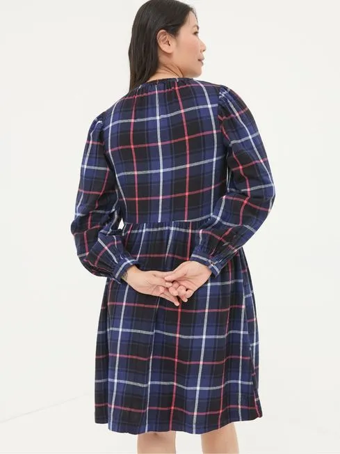 Women Fatface Dresses With Pockets Anona Multi Swing Dress