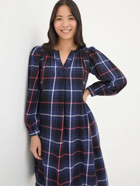 Women Fatface Dresses With Pockets Anona Multi Swing Dress