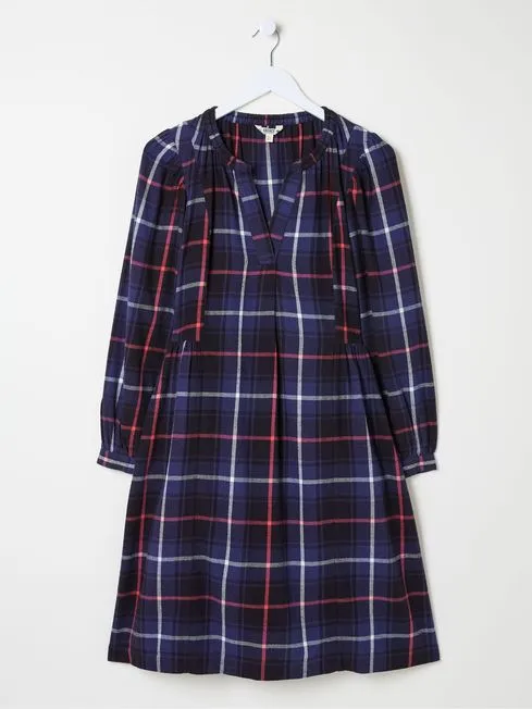 Women Fatface Dresses With Pockets Anona Multi Swing Dress