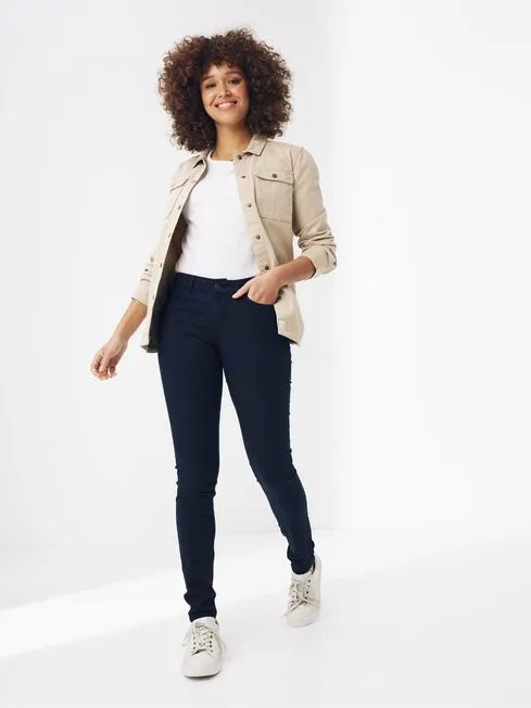 Women Fatface Jeans Blue Five Pocket Jeggings