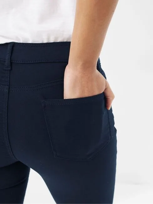 Women Fatface Jeans Blue Five Pocket Jeggings