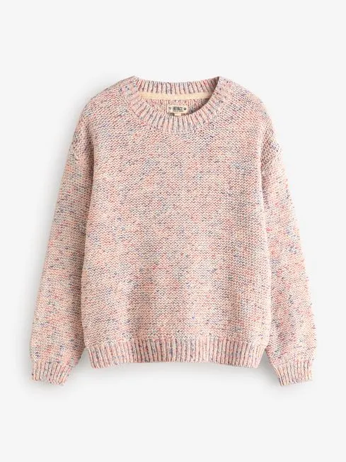 Women Fatface Knitwear Multi Marley Knitted Jumper Women Fatface Knitwear Multi Marley Knitted Jumper