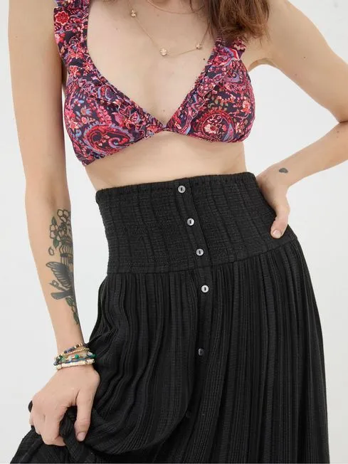 Women Fatface Skirts Rhea Black Beach Maxi Skirt Women Fatface Skirts Rhea Black Beach Maxi Skirt