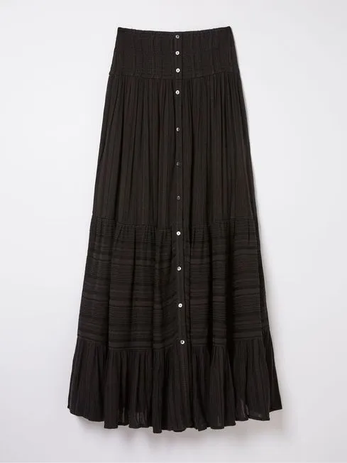 Women Fatface Skirts Rhea Black Beach Maxi Skirt Women Fatface Skirts Rhea Black Beach Maxi Skirt