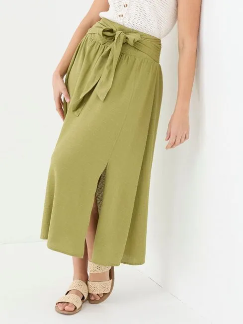 Women Fatface Skirts Sascha Green Midi Skirt