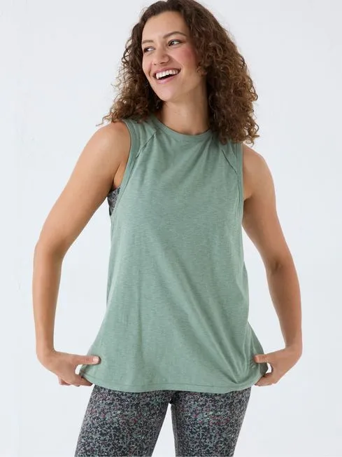 Women Fatface Tops and TShirts Ione Green Vest