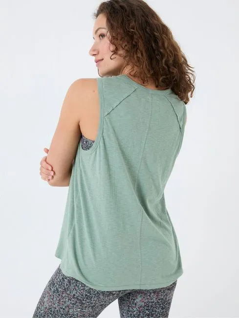 Women Fatface Tops and TShirts Ione Green Vest